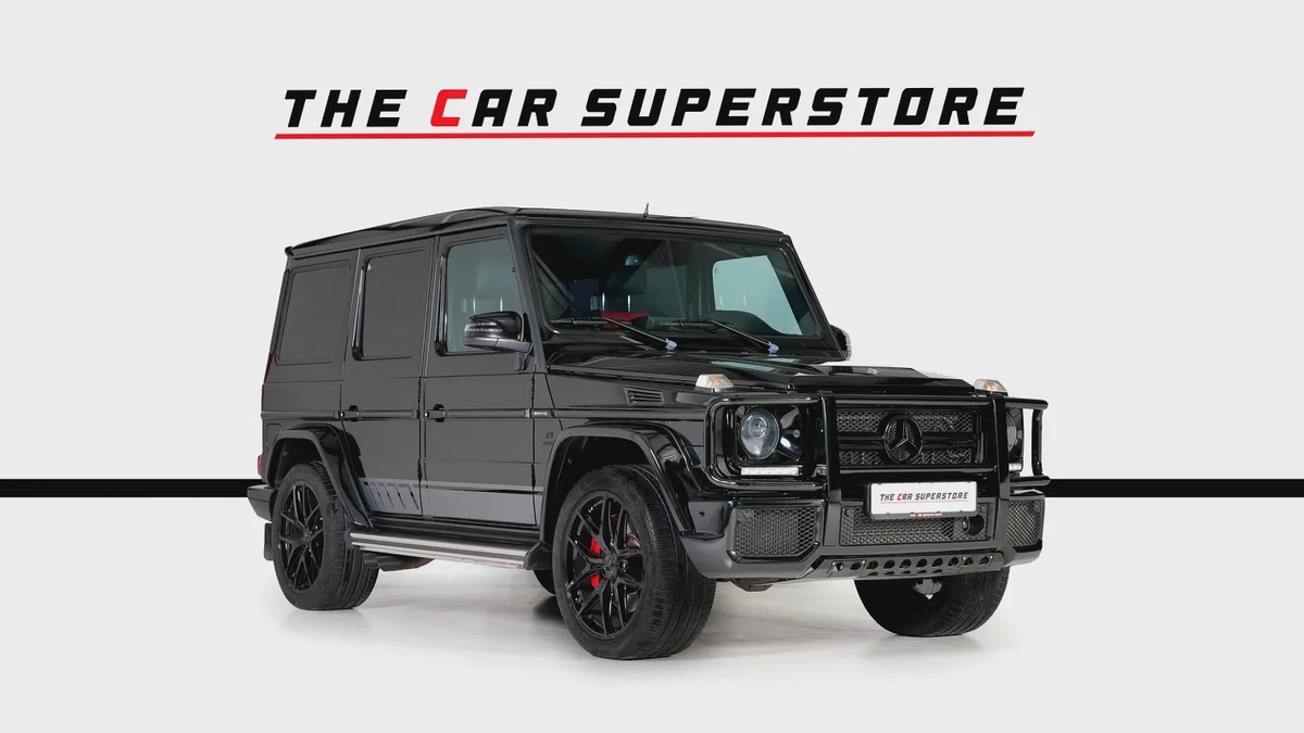Mercedes Benz G63 AMG Night Package - GCC - Low mileage-1-1