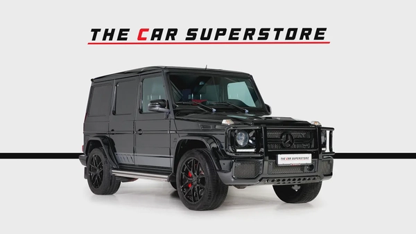 Mercedes Benz G63 AMG Night Package - GCC - Low mileage