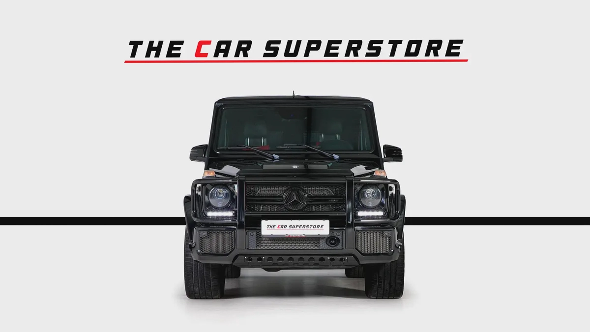 Mercedes Benz G63 AMG Night Package - GCC - Low mileage-2-2