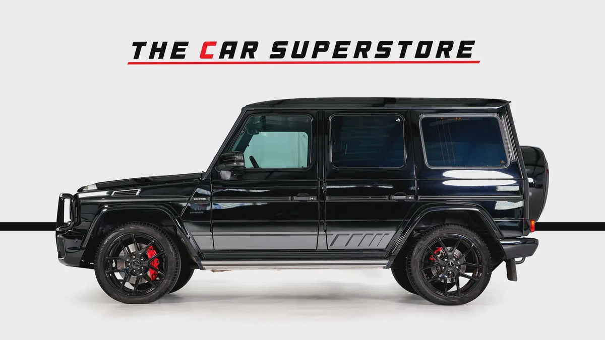 Mercedes Benz G63 AMG Night Package - GCC - Low mileage-4-4