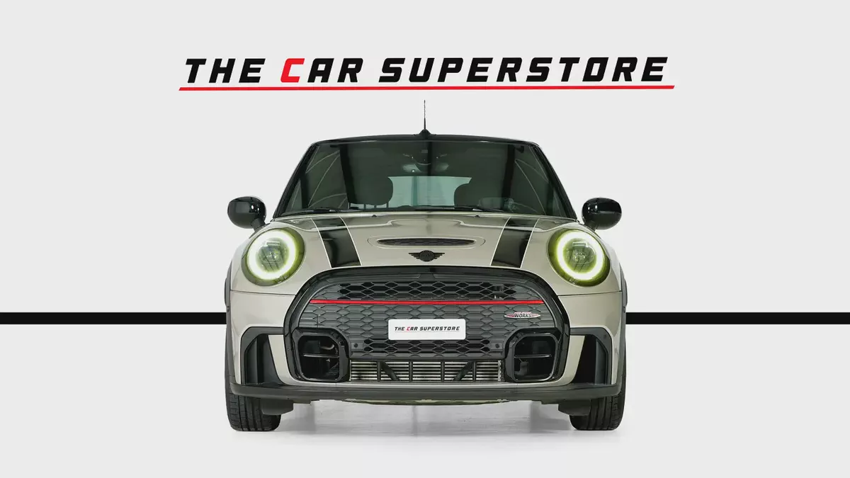 Mini Cooper S-John Cooper Works-Cabriolet-GCC-full service history-well maintained-2-2