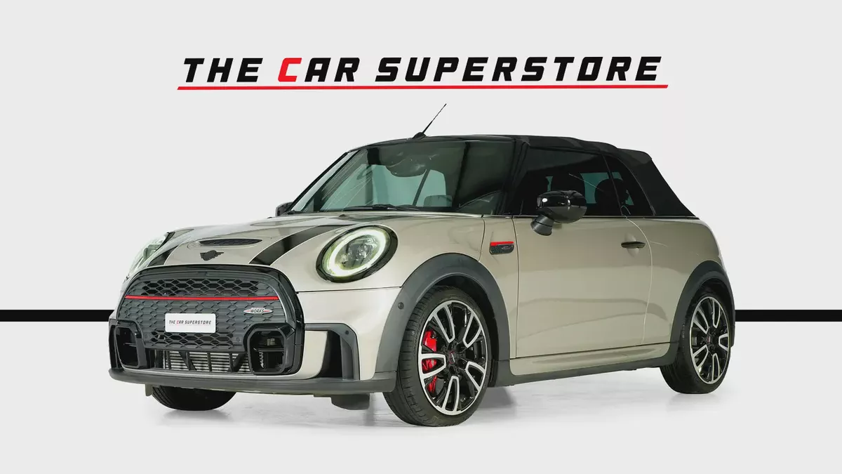 Mini Cooper S-John Cooper Works-Cabriolet-GCC-full service history-well maintained-3-3