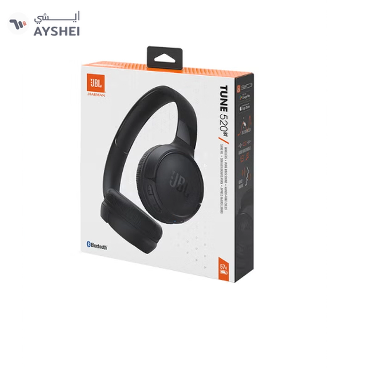 JBL Tune 520Bt Wireless On Ear Headphones Pure Bass Sound 57H Battery Hands Free-5-5
