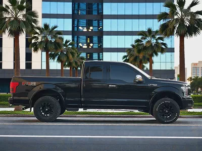 AED 1,240 P.M | FORD | F150 | LARIAT | GCC | FULL SERVICE HISTORY | ORIGINAL PAINT | 0% DOWNPAYMENT-3