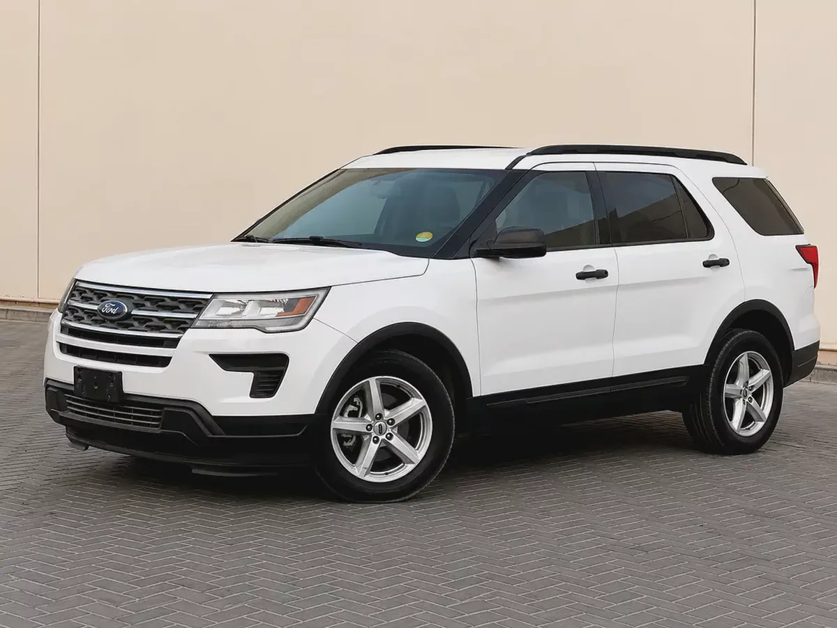 AED725 P.M |  Ford Explorer Base 2018 | GCC Specs | 3.5L V6  | Well Maintained