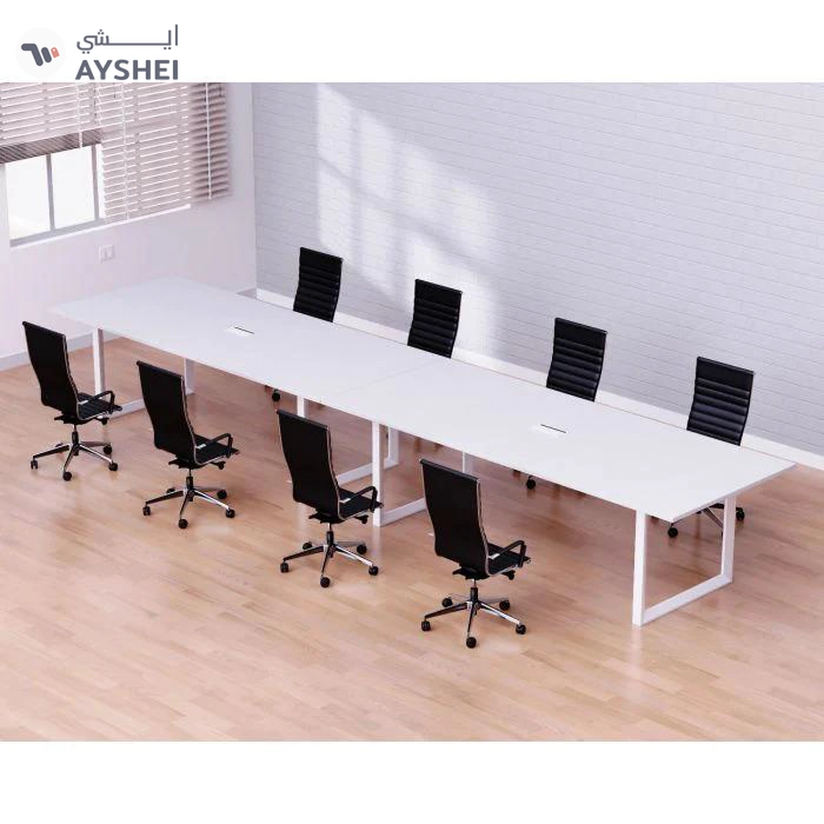 Meeting table, Model: PYRAMID, Custom-3-3