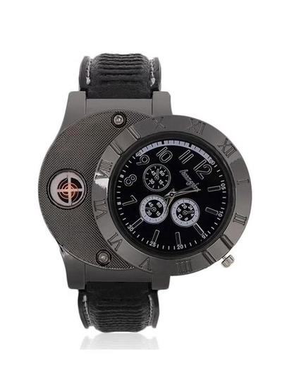 Huayue Led lighter watch for mens-3