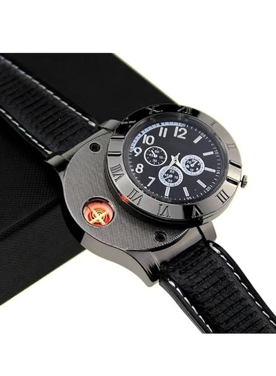 Huayue Led lighter watch for mens-2