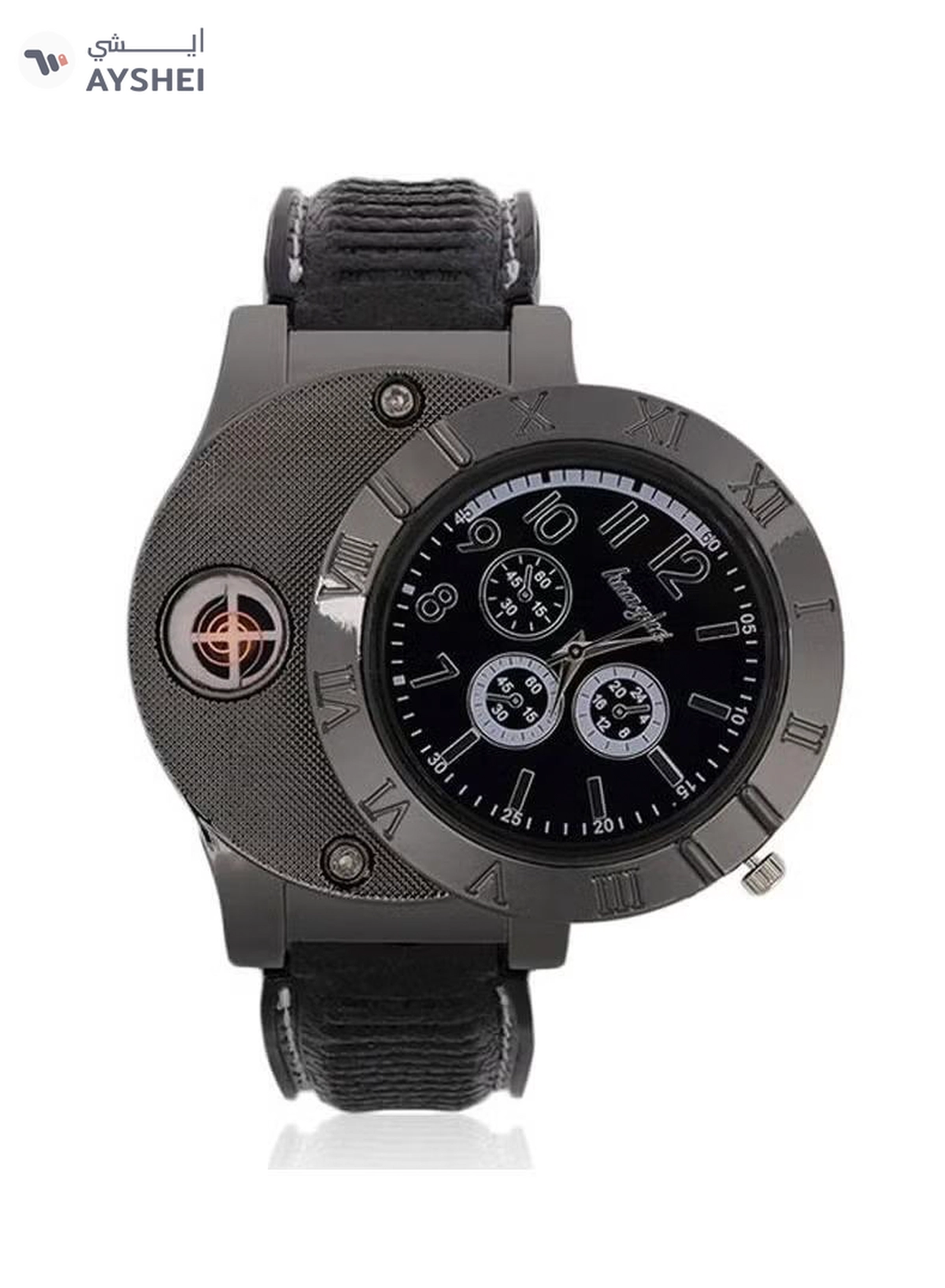 Huayue Led lighter watch for mens-3-3