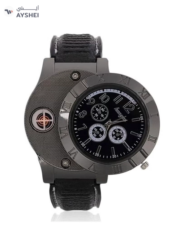 Huayue Led lighter watch for mens