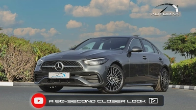 2026 Mercedes-Benz C200 AMG Premium EQ Boost 1.5T RWD GCC With 2 Years Unlimited Mileage Warranty-0