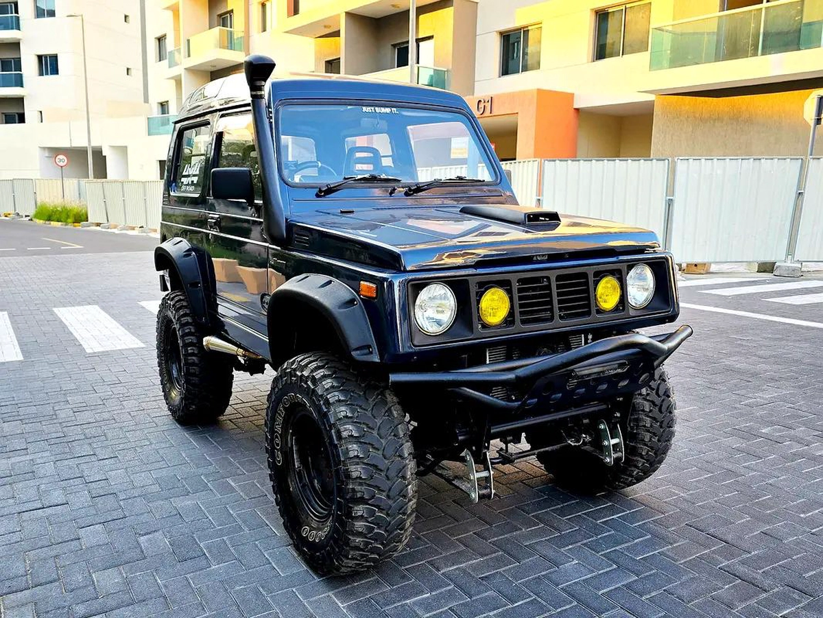 Monster Truck / Suzuki Jimny 1988 Blue | 660 CC Turbo Petrol | 5 Speed Manual | Japan Import-3-3