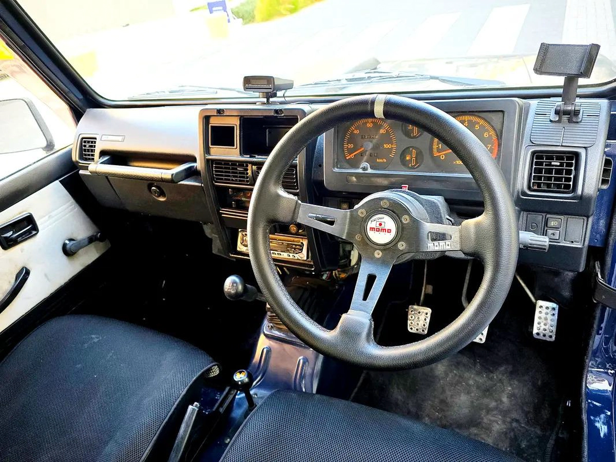Monster Truck / Suzuki Jimny 1988 Blue | 660 CC Turbo Petrol | 5 Speed Manual | Japan Import-4-4
