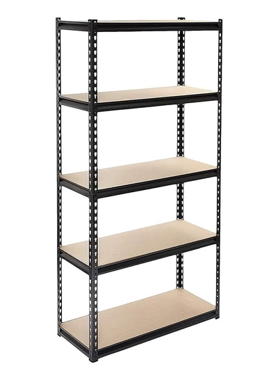 My Choice 5 Tier Laminated Heavy Duty Garage Storage Adjustable Wide Size Metal Shelving Unit Utility Rack Shelves Organization Multipurpose Shelf-2