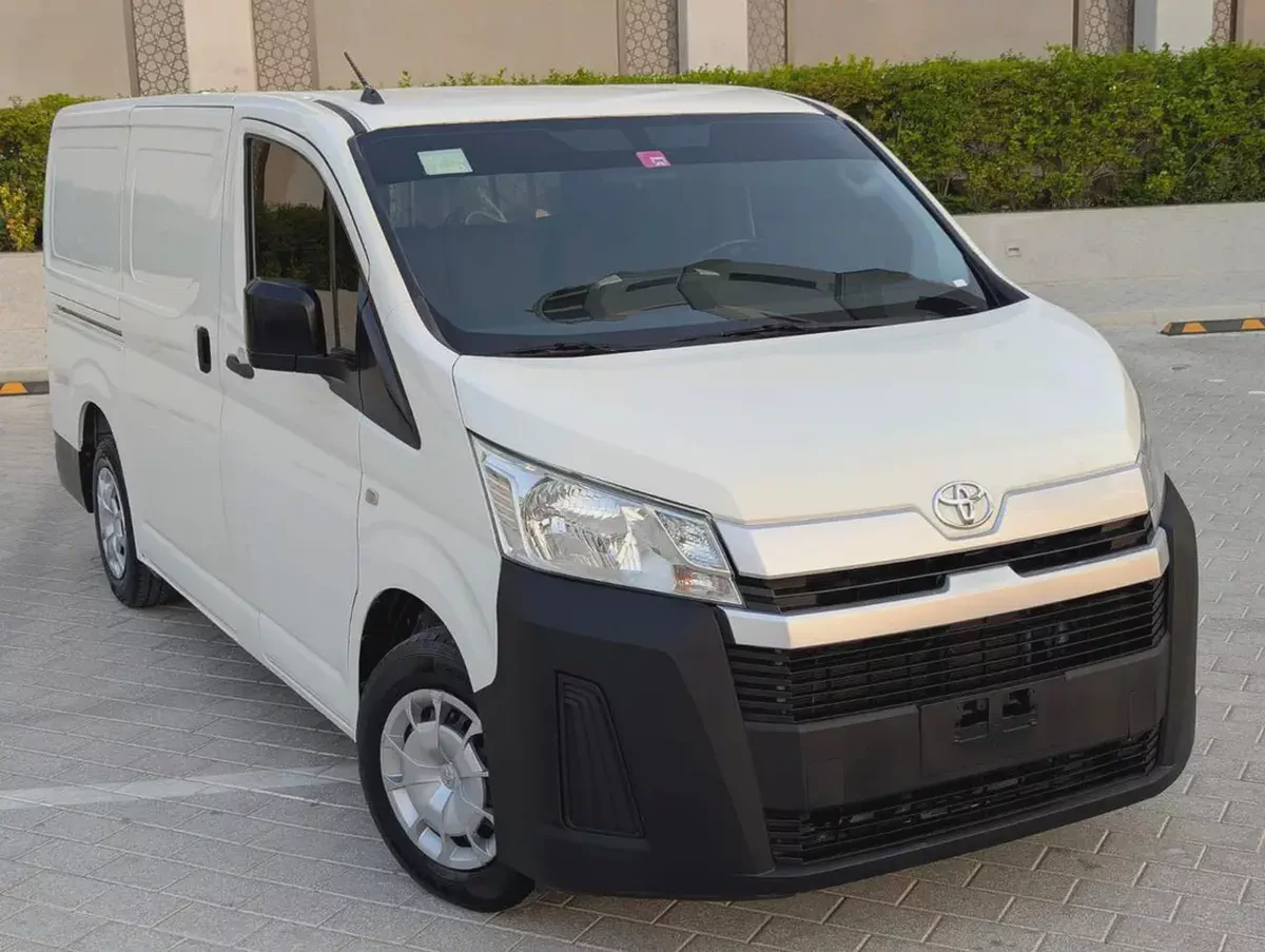 2021 Toyota Hiace Panel Van | GCC Specs | Low Mileage | Reliable Workhorse Premium Agency Condition-1-1