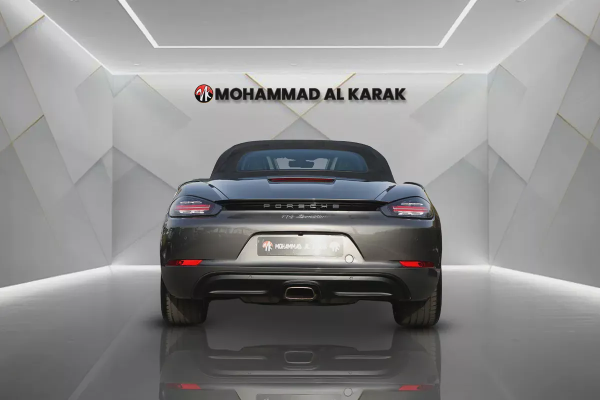 PORSCHE 718 SPYDER 2019 - GCC - FULLY LOADED AMAZING CONDITION-3-3
