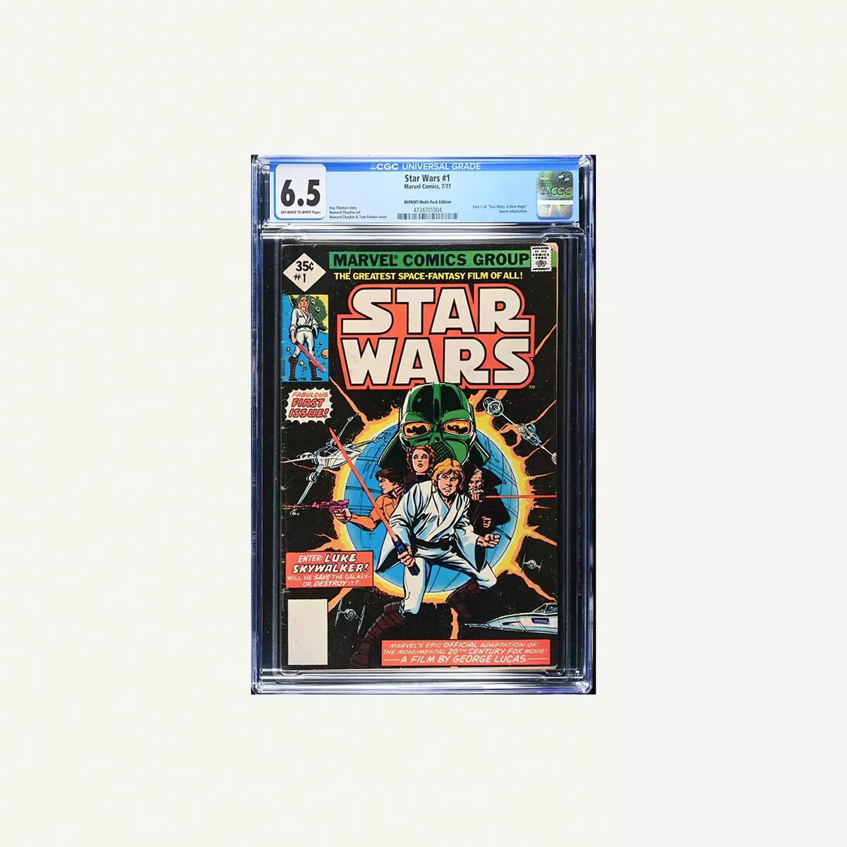 1977 Star Wars #1 by Marvel Comics, a Reprint / Multi-Pack Edition
