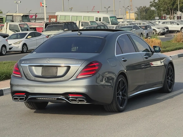 Mercedes Benz S63 AMG 2018 - 6 Buttons - 4.5 Auction Grade - Japan Import - Clean Title