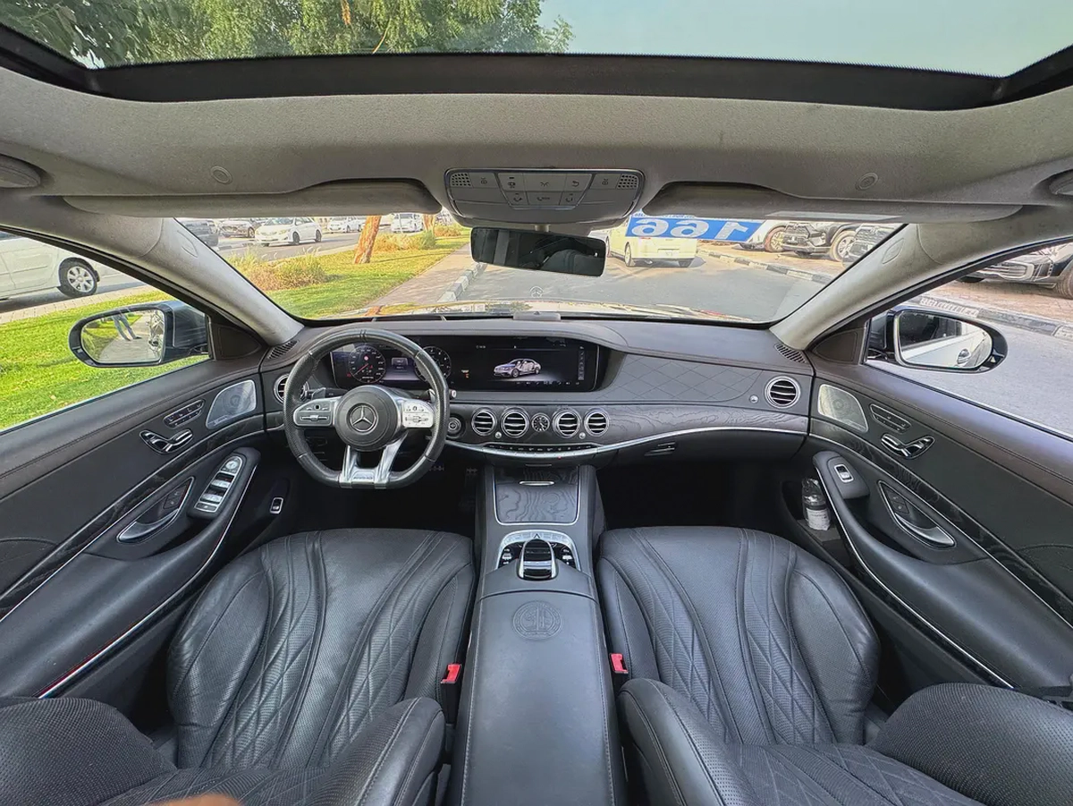 Mercedes Benz S63 AMG 2018 - 6 Buttons - 4.5 Auction Grade - Japan Import - Clean Title-5-5