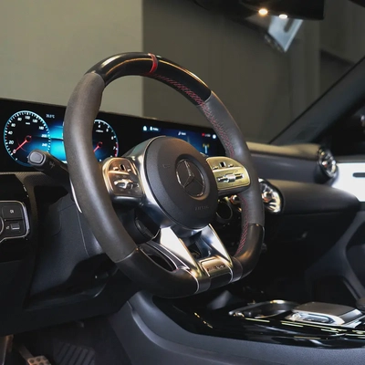 AED 1,915 P.M • 0% Downpayment •  Mercedes-Benz A 35 AMG • 1 Year Warranty-9