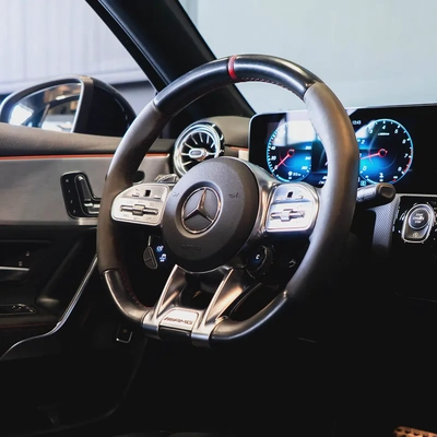 AED 1,915 P.M • 0% Downpayment •  Mercedes-Benz A 35 AMG • 1 Year Warranty-10
