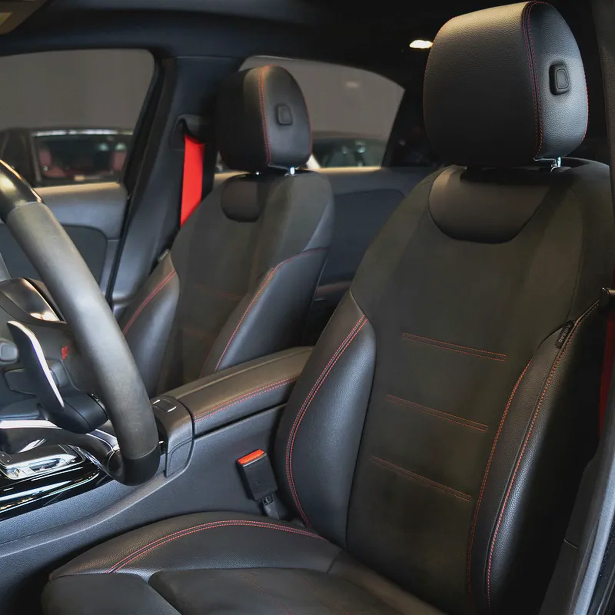 AED 1,915 P.M • 0% Downpayment •  Mercedes-Benz A 35 AMG • 1 Year Warranty-13-13