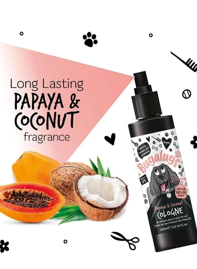  BUGALUGS Papaya & Coconut Cologne 200ml 6.8 Fl Oz-2