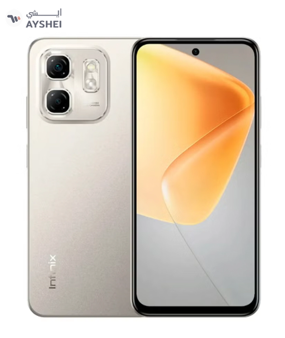 Infinix Hot 50i Dual SIM Titanium Grey 4+4GB RAM 128GB 4G- Middle East Version-0-0