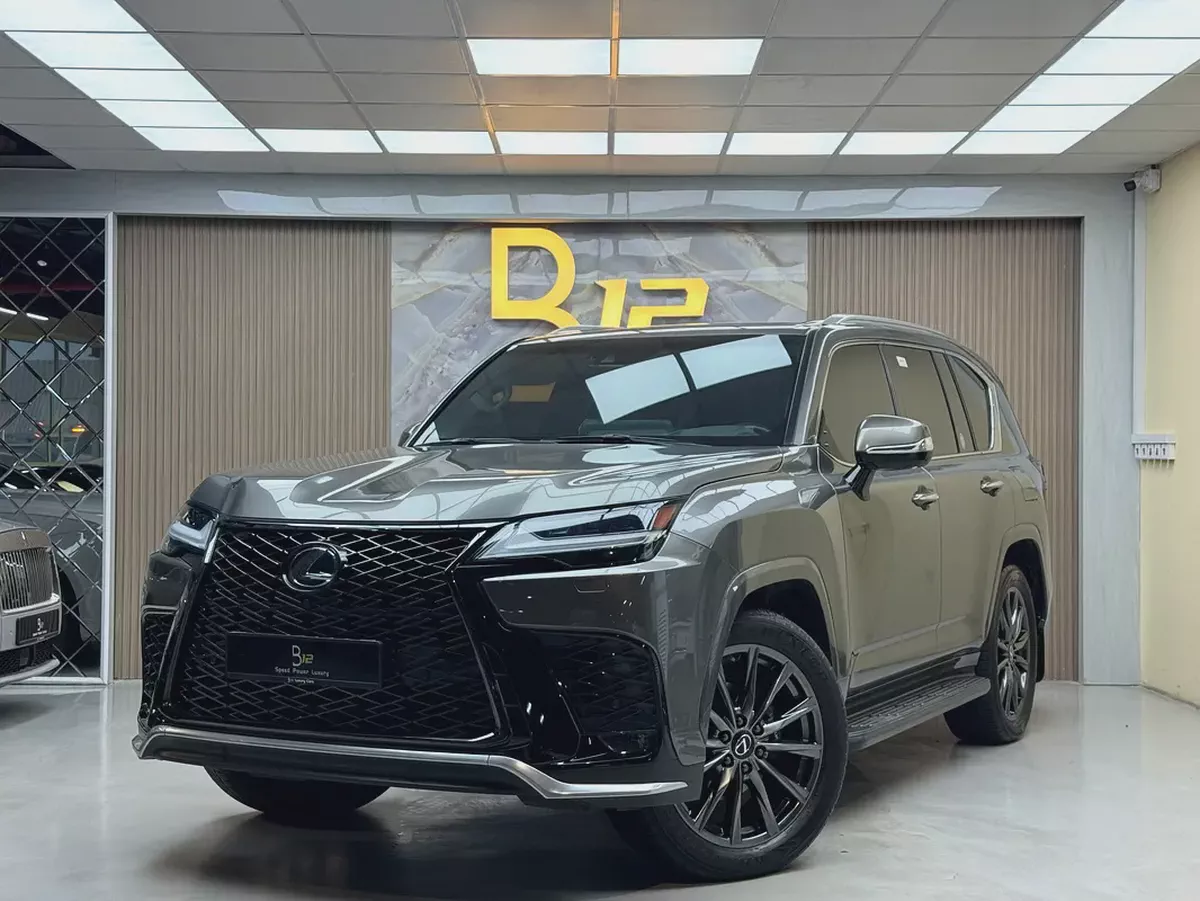 Pristine 2023 Lexus LX 600 F Sport | GCC Specs | Full Service History