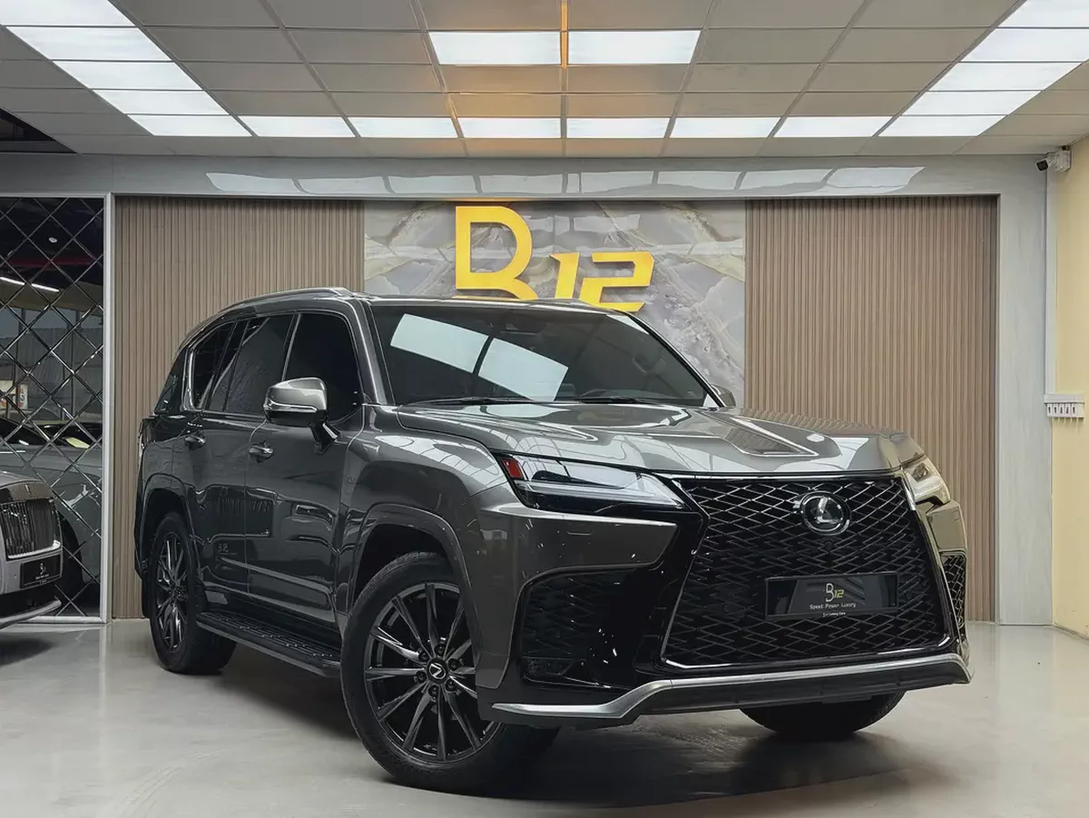 Pristine 2023 Lexus LX 600 F Sport | GCC Specs | Full Service History-1-1