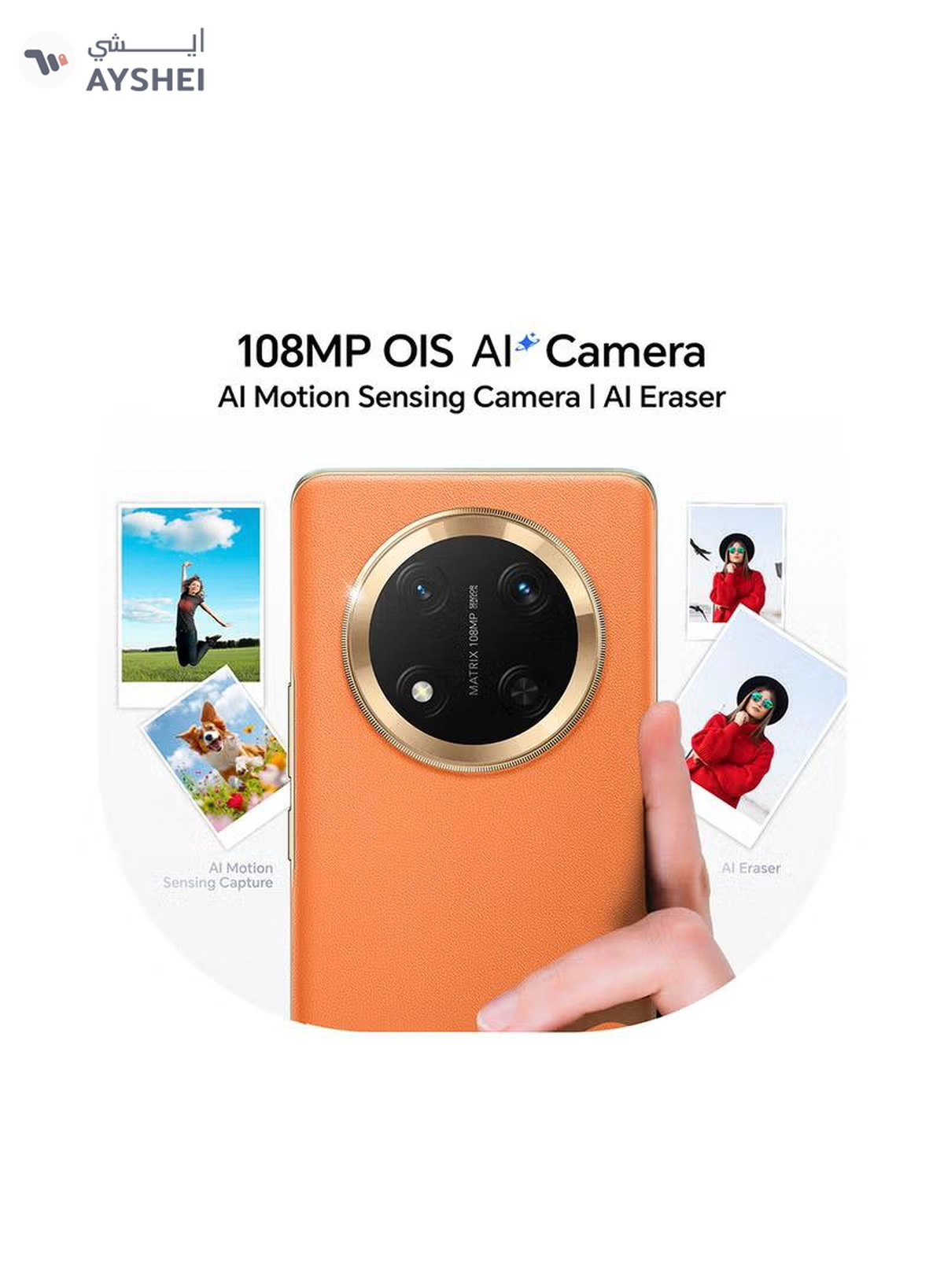 Honor X9c Dual SIM Sunrise Orange 12GB RAM 256GB 5G - Middle East Version-1-1