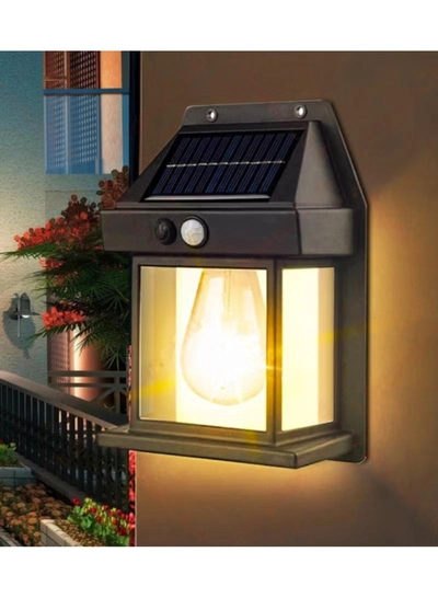 Yuwell Pack Of 8 Pcs Solar Outdoor Light Solar Motion Sensor Security Lights With 3 Lighting Modes Wireless Solar Wall Lights Waterproof Solar Powered Bulb Lights For Garden Home And Garage Use Black-3