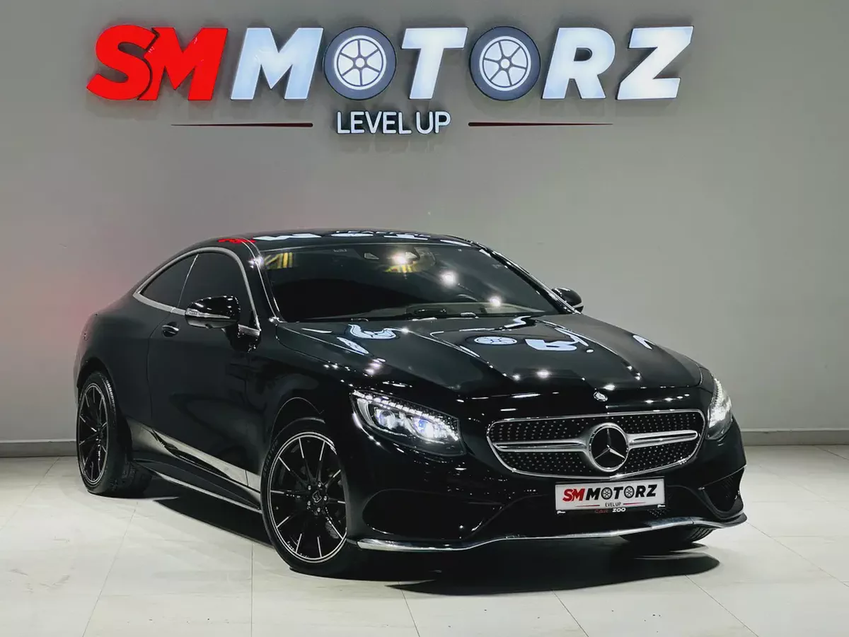 MERCEDES S550 COUPE AMG 2015 JAPANESE SPECS BRABUS RIMS WITH ONE YEAR WARRANTY