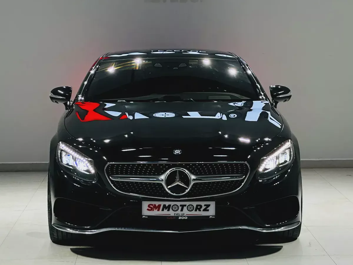 MERCEDES S550 COUPE AMG 2015 JAPANESE SPECS BRABUS RIMS WITH ONE YEAR WARRANTY-2-2