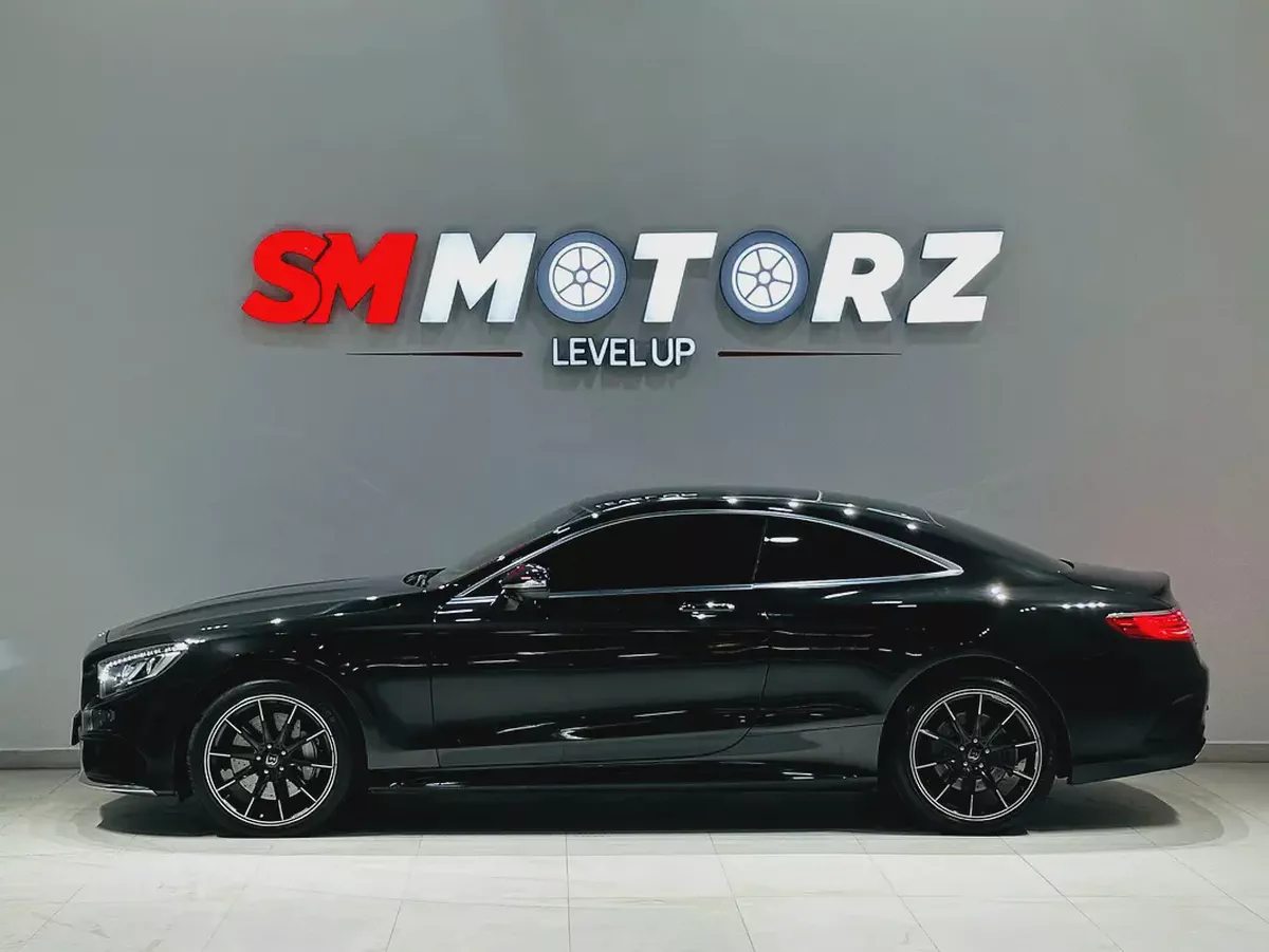 MERCEDES S550 COUPE AMG 2015 JAPANESE SPECS BRABUS RIMS WITH ONE YEAR WARRANTY-5-5