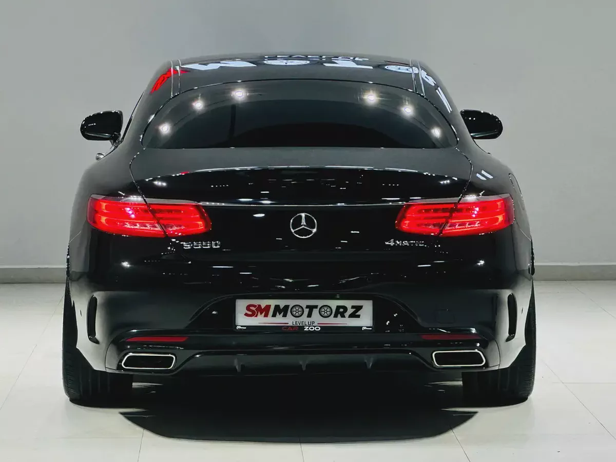 MERCEDES S550 COUPE AMG 2015 JAPANESE SPECS BRABUS RIMS WITH ONE YEAR WARRANTY-6-6
