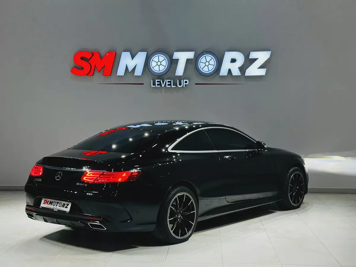 MERCEDES S550 COUPE AMG 2015 JAPANESE SPECS BRABUS RIMS WITH ONE YEAR WARRANTY-7-7