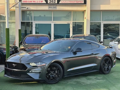 FORD MUSTANG GT 5.0 GCC PERFORMANCE 2018 ORIGINAL PAINT PERFECT CONDITION FULL SERVICE HISTORY-0