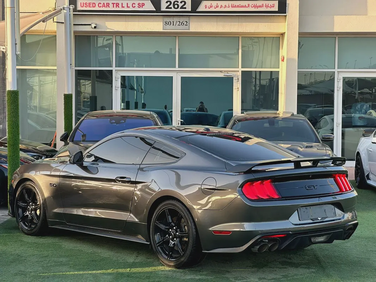FORD MUSTANG GT 5.0 GCC PERFORMANCE 2018 ORIGINAL PAINT PERFECT CONDITION FULL SERVICE HISTORY-4-4