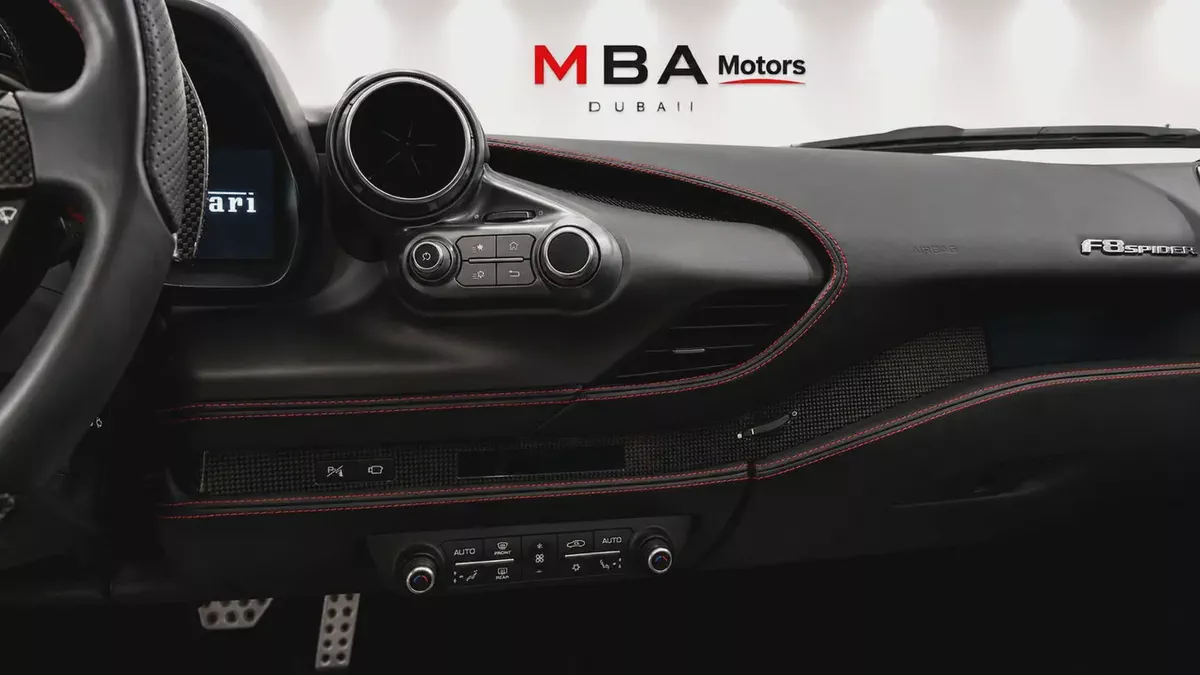 2023 | GCC | FERRARI F8 SPIDER | LOW MILEAGE |-15-15