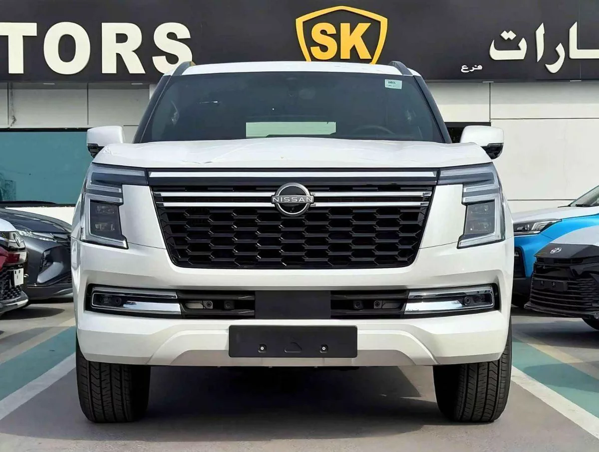 Nissan Patrol NISSAN PATROL SE PLATINUM || FULL OPTION | PETROL AT 3.8L V6 4WD (CODE # NPSEP) PLATINUM WHITE 2026