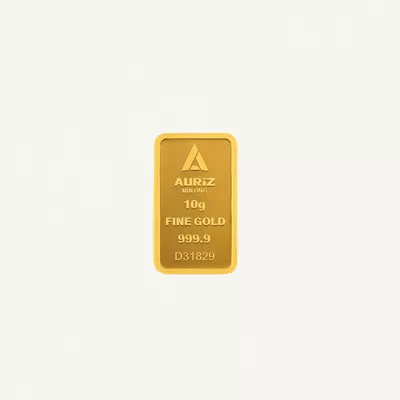 Auriz Minting 10gm 24K Gold Bar - Variable design-3
