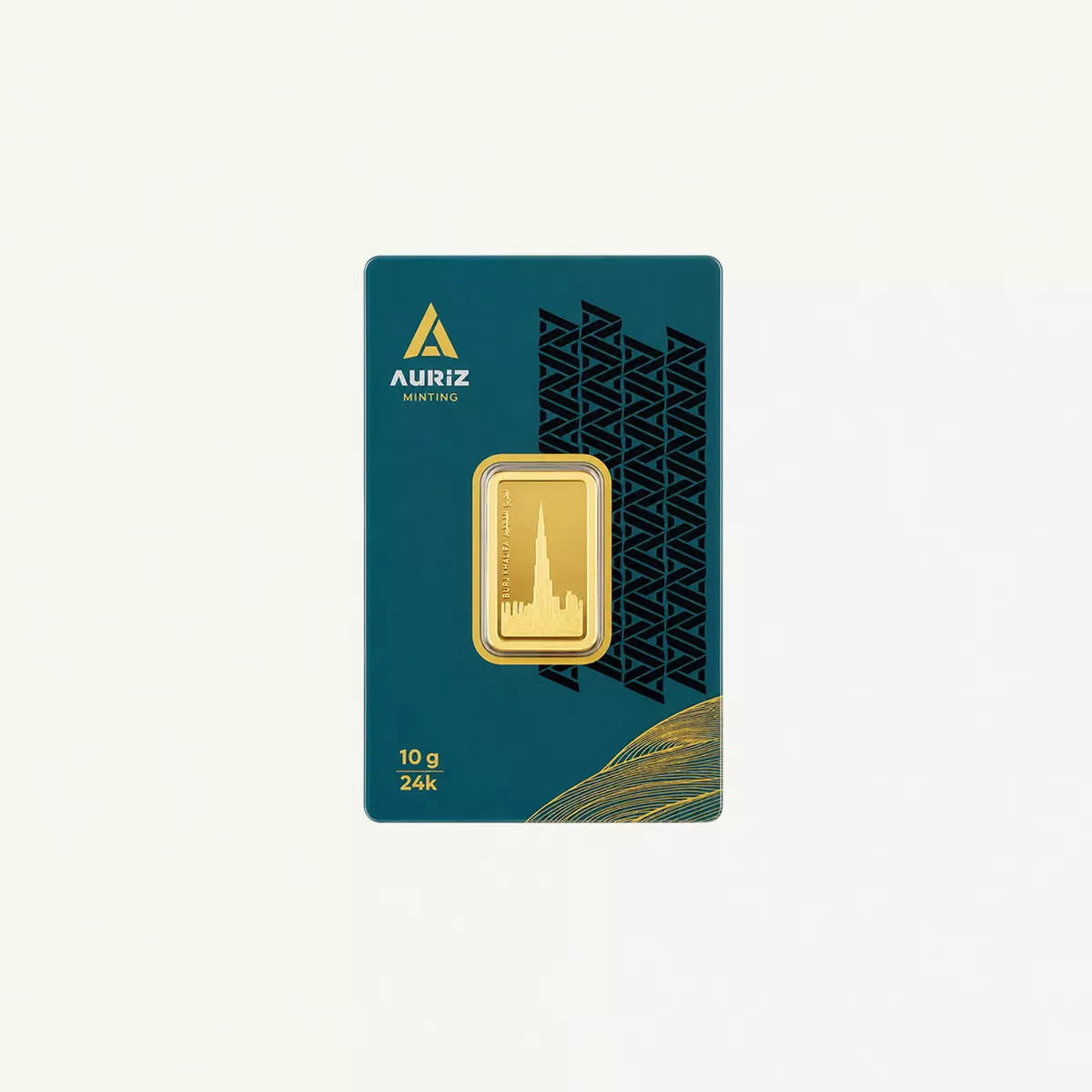 Auriz Minting 10gm 24K Gold Bar - Variable design