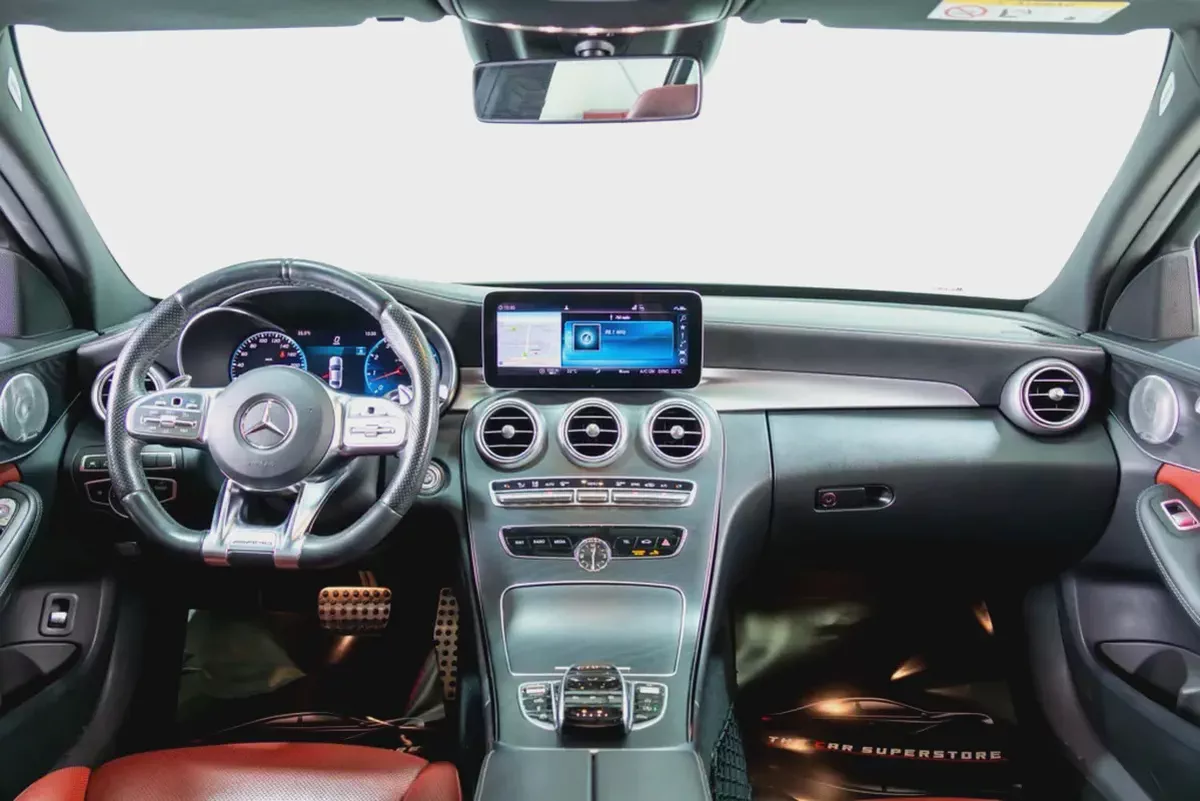 Mercedes Benz C43-AMG-GCC- -well maintained-high specifications-Night Package-9-9