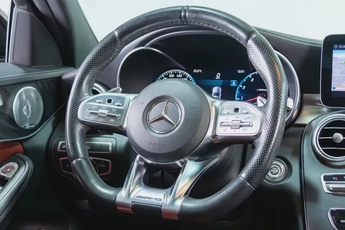 Mercedes Benz C43-AMG-GCC- -well maintained-high specifications-Night Package-12-12