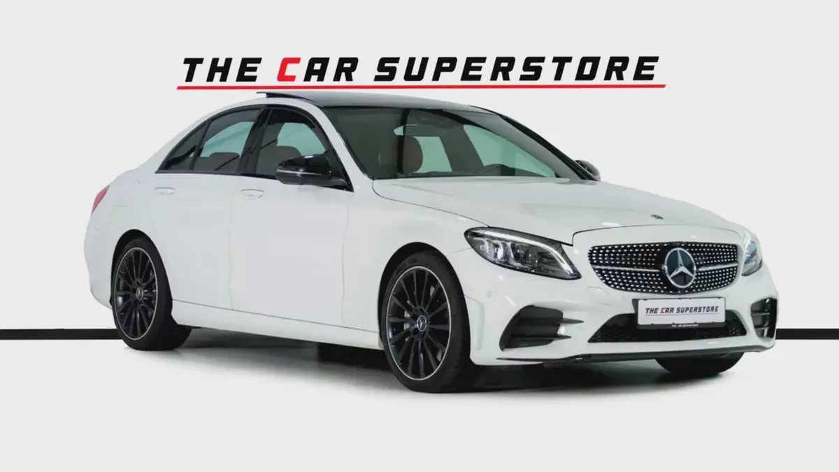 Mercedes Benz C43-AMG-GCC- -well maintained-high specifications-Night Package-1-1