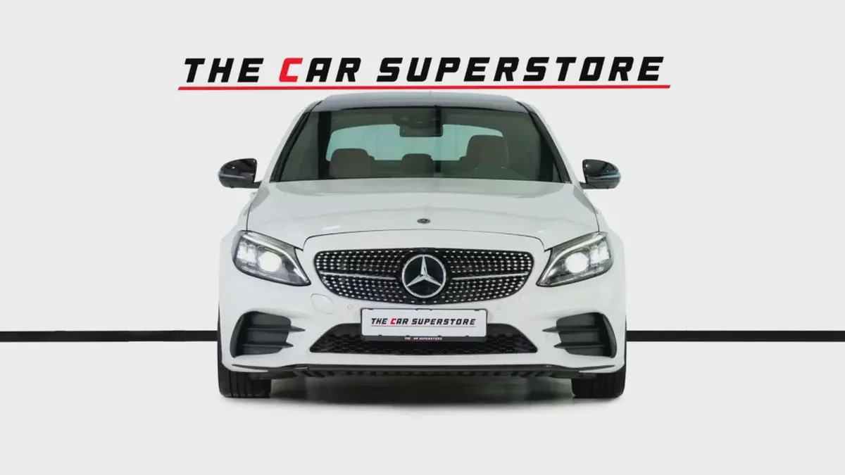 Mercedes Benz C43-AMG-GCC- -well maintained-high specifications-Night Package-2-2