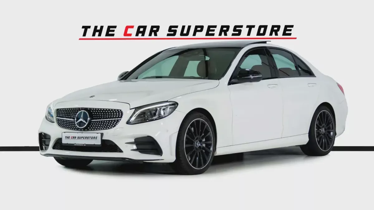 Mercedes Benz C43-AMG-GCC- -well maintained-high specifications-Night Package-3-3