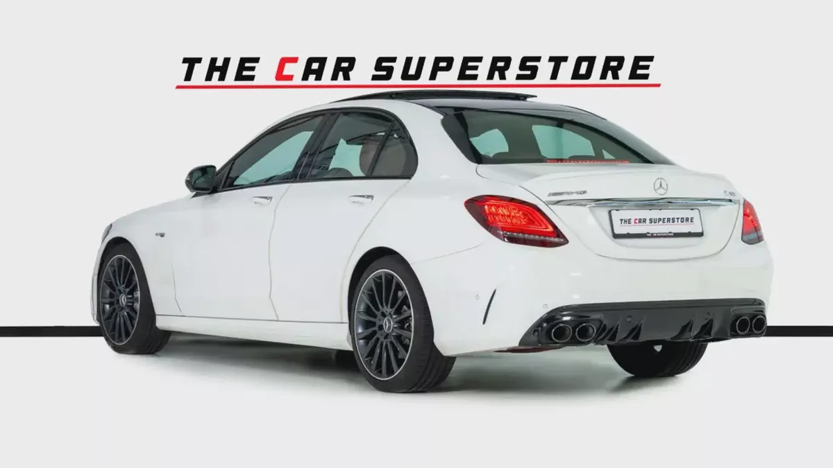 Mercedes Benz C43-AMG-GCC- -well maintained-high specifications-Night Package-5-5