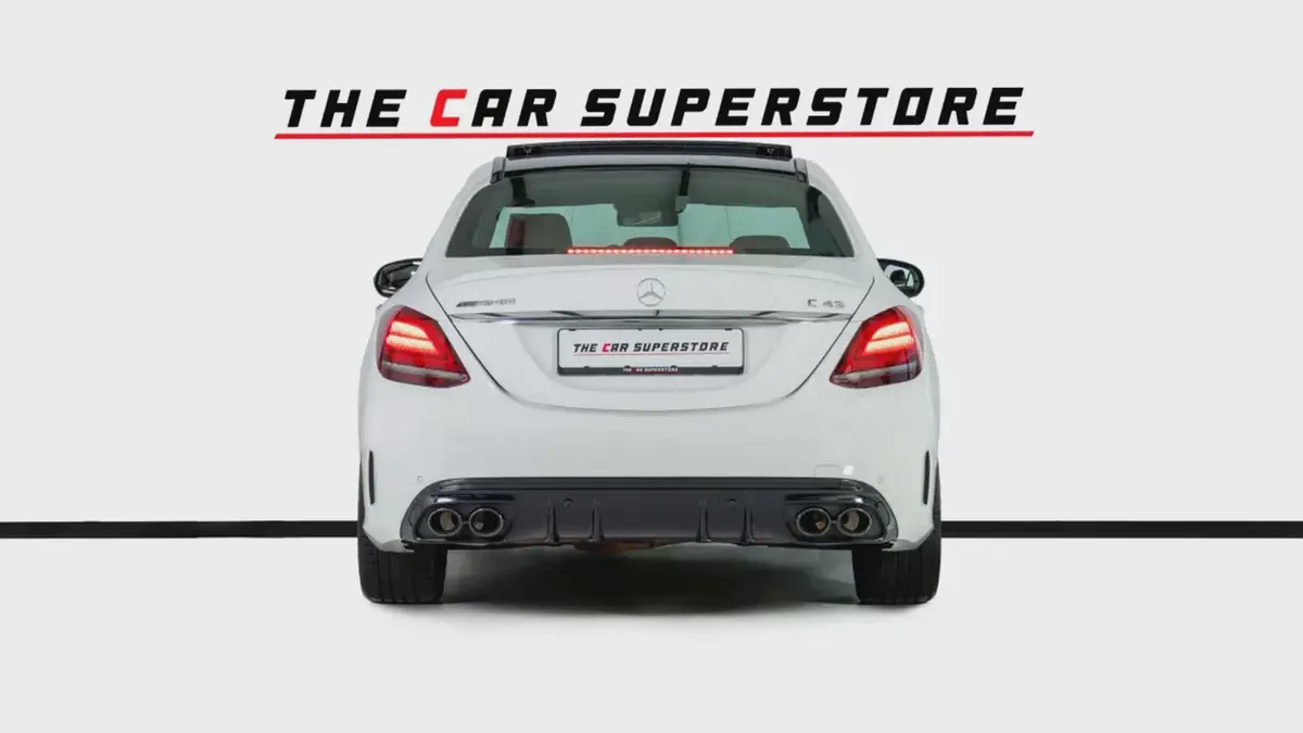 Mercedes Benz C43-AMG-GCC- -well maintained-high specifications-Night Package-6-6